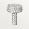 Ac de cravată Juste Un Clou – Aur alb și diamante – Cartier