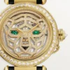 Alte ceasuri Panthere Jewelry – 41 mm, mecanism mecanic cu înfășurare manuală, aur galben de 18K, diamante, curele de piele interschimbabile – Cartier