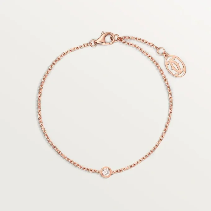 Brățară Cartier D’amour, cu diamante, model mini Brățară Cartier D’amour, cu diamante, model mini