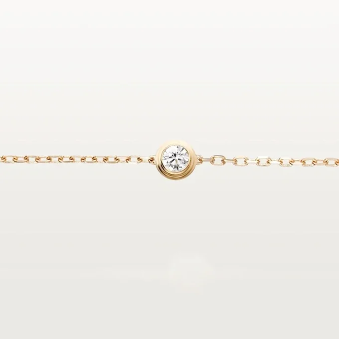 Brățară Cartier D’amour, cu diamante, model mini Brățară Cartier D’amour, cu diamante, model mini