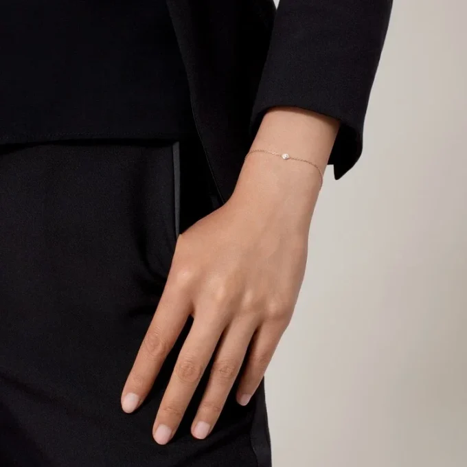 Brățară Cartier D’amour, cu diamante, model mini Brățară Cartier D’amour, cu diamante, model mini