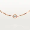 Brățară Cartier D’amour, cu diamante, model mini Brățară Cartier D’amour, cu diamante, model mini