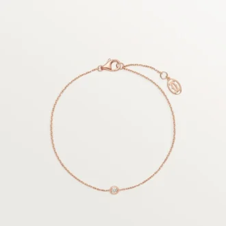 Brățară Cartier D’amour, diamante, model mediu