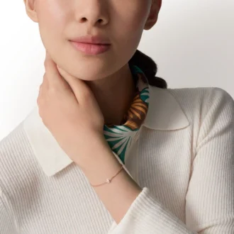 Brățară Cartier D’amour, diamante, model mediu