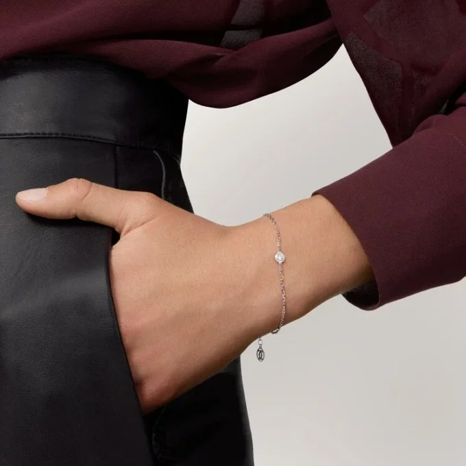 Brățară Cartier D’amour, diamante, model mediu Brățară Cartier D’amour, diamante, model mediu