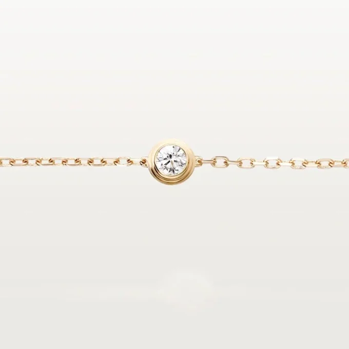 Brățară Cartier D’amour, diamante, model mediu Brățară Cartier D’amour, diamante, model mediu