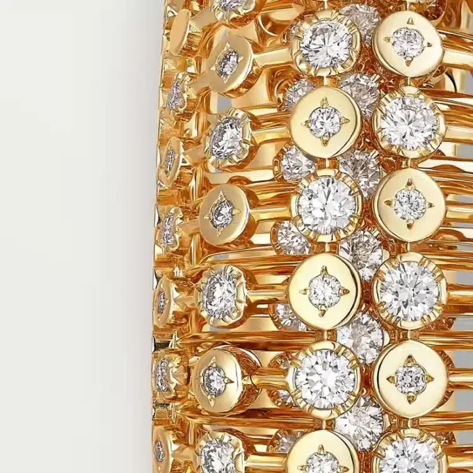 Brățară Cartier Libre Polymorph, transformabilă, cu diamante Brățară Cartier Libre Polymorph, transformabilă, cu diamante