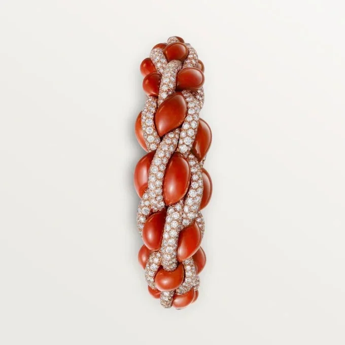 Brățară Cartier Libre Tressage, Coral