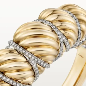 Brățară Cartier Libre Tressage, diamante