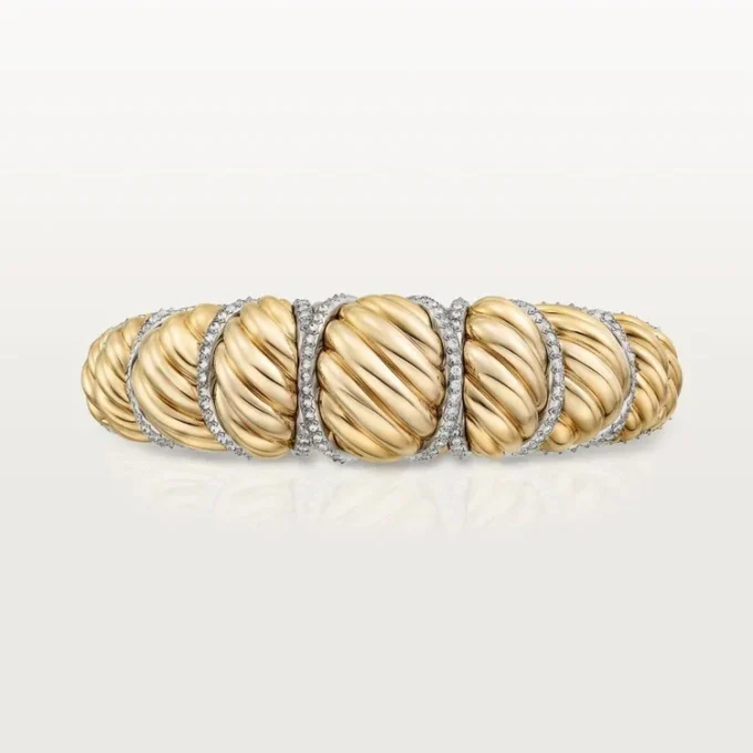 Brățară Cartier Libre Tressage, diamante