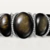 Brățară Cartier Libre Tressage, obsidian, diamante Brățară Cartier Libre Tressage, obsidian, diamante