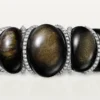 Brățară Cartier Libre Tressage, obsidian, diamante Brățară Cartier Libre Tressage, obsidian, diamante
