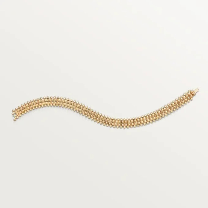 Brățară Clash De Cartier, flexibilă, cu două rânduri Brățară Clash De Cartier, flexibilă, cu două rânduri