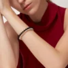 Brățară Clash De Cartier, flexibilă, onix, model extra-mare, diamante
