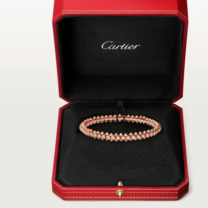 Brățară Clash De Cartier, model mediu, diamante