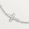 Brățară cu simboluri – Aur alb, diamante – Cartier