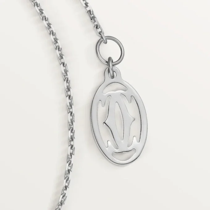 Brățară cu simboluri – Aur alb, diamante – Cartier