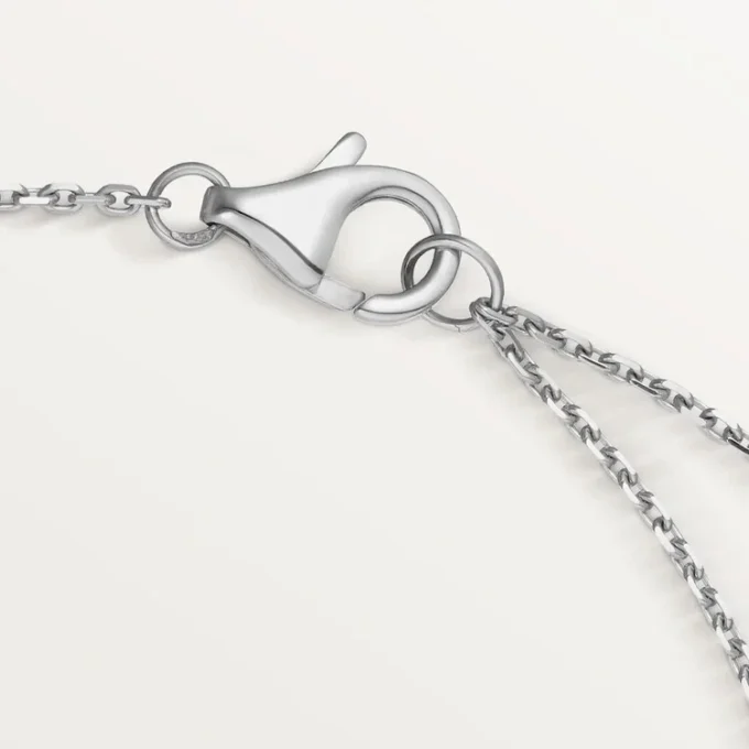 Brățară cu simboluri – Aur alb, diamante – Cartier