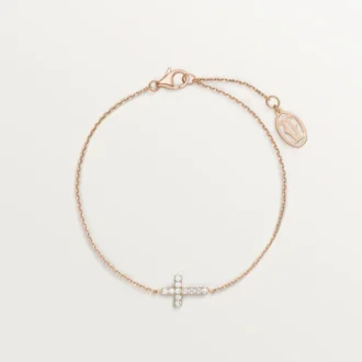 Brățară cu simboluri – Aur roz, Diamante – Cartier