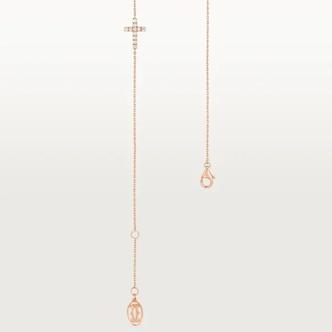 Brățară cu simboluri – Aur roz, Diamante – Cartier