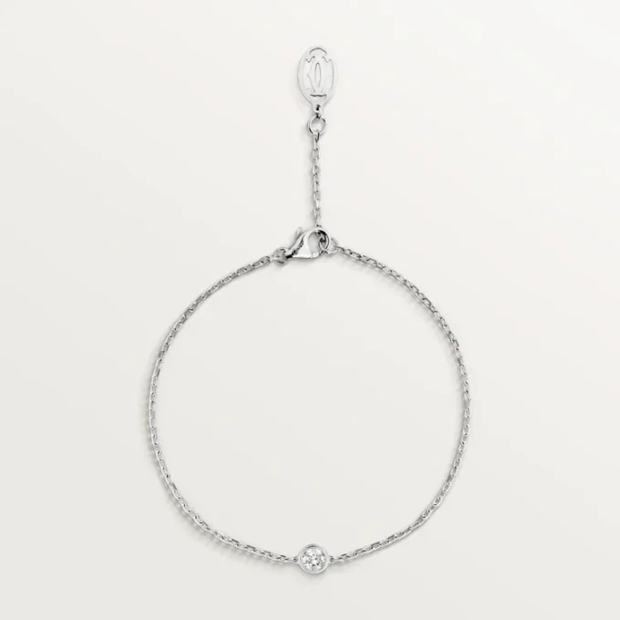 Brățară Diamants Legers, Sm – Aur alb, Diamant – Cartier