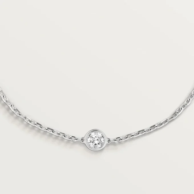 Brățară Diamants Legers, Sm – Aur alb, Diamant – Cartier