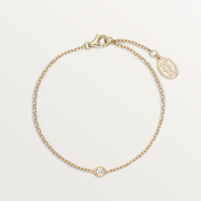 Brățară Diamants Legers, Sm – Aur galben, Diamant – Cartier