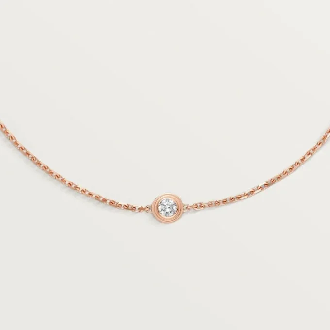 Brățară Diamants Legers, Sm – Aur roz, Diamant – Cartier