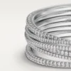 Brățară Etincelle De Cartier, semi-pavată
