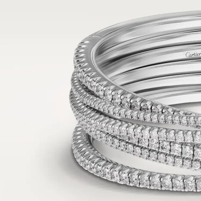 Brățară Etincelle De Cartier, semi-pavată