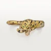 Brățară Faune Et Flore De Cartier, diamante galbene, portocalii și maro, pavate