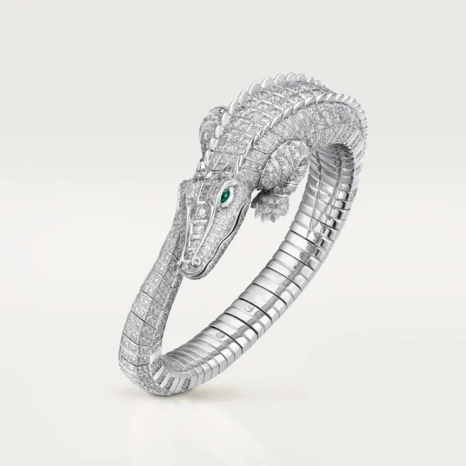 Brățară Faune Et Flore De Cartier, pavată