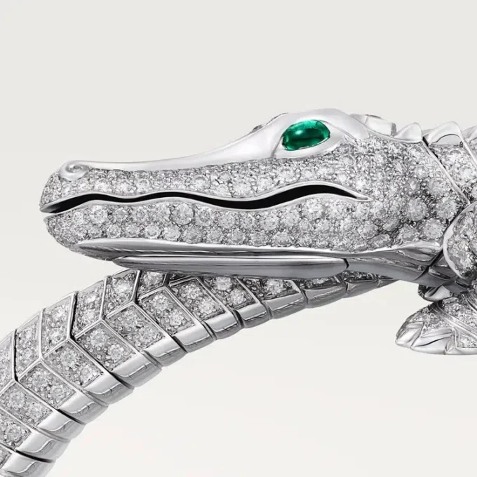 Brățară Faune Et Flore De Cartier, pavată