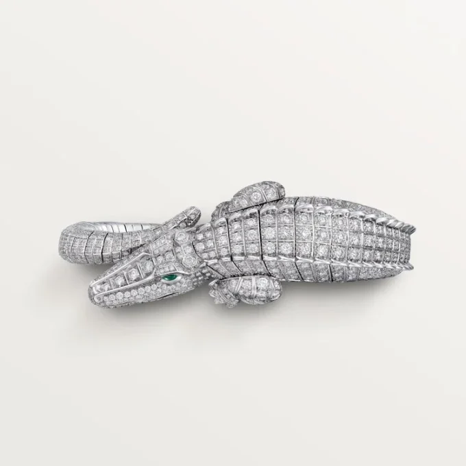 Brățară Faune Et Flore De Cartier, pavată
