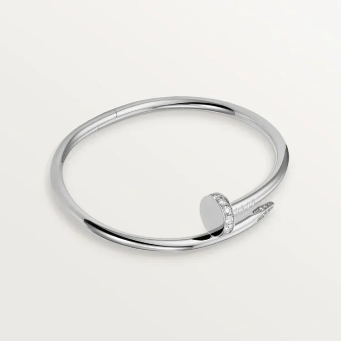 Brățară Juste Un Clou, model clasic, diamante