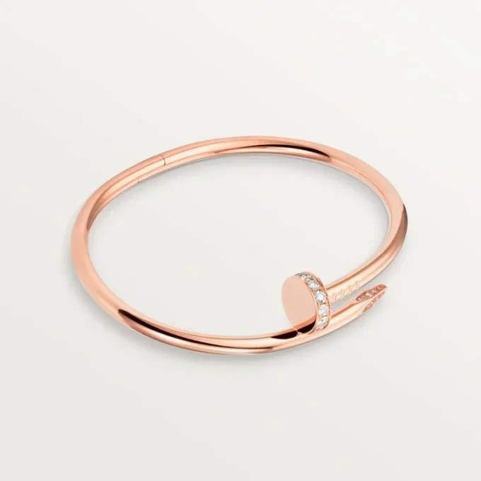 Brățară Juste Un Clou, model clasic, diamante