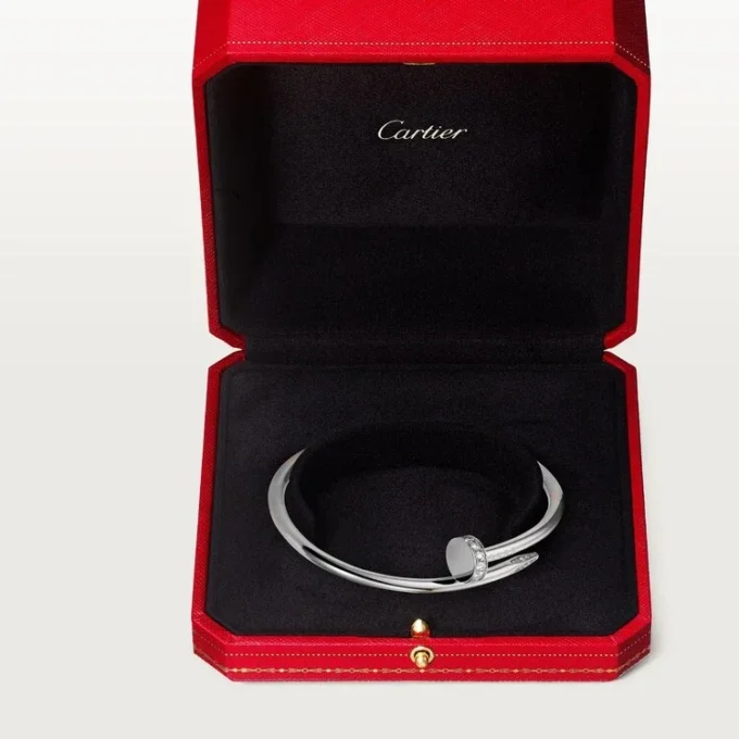 Brățară Juste Un Clou, model clasic, diamante