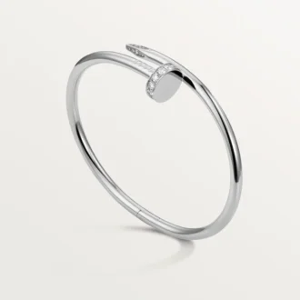 Brățară Juste Un Clou, model clasic, diamante