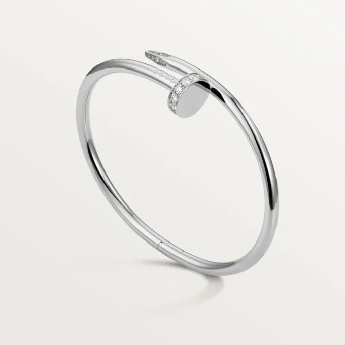 Brățară Juste Un Clou, model clasic, diamante