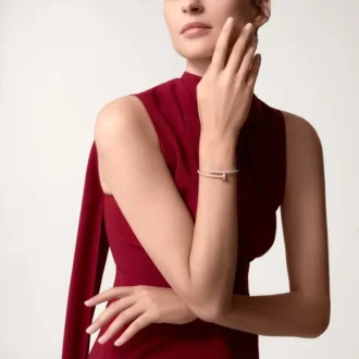 Brățară Juste Un Clou, model clasic, diamante