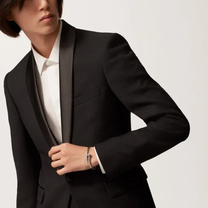 Brățară Juste Un Clou, model clasic, diamante