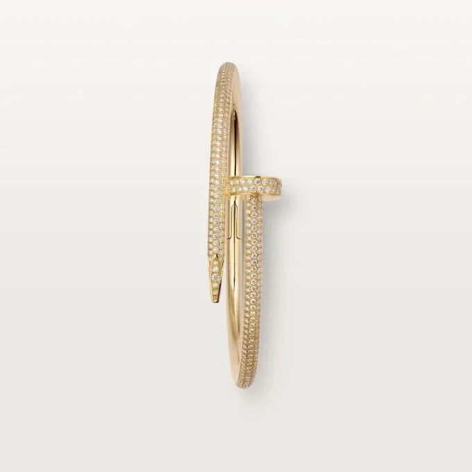 Brățară Juste Un Clou, model clasic, diamante