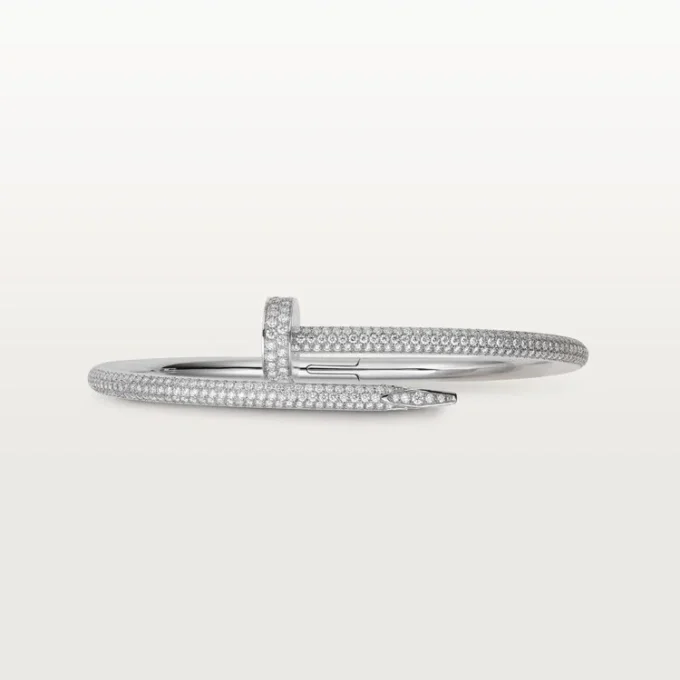Brățară Juste Un Clou, model clasic, diamante