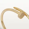 Brățară Juste Un Clou, model clasic, diamante