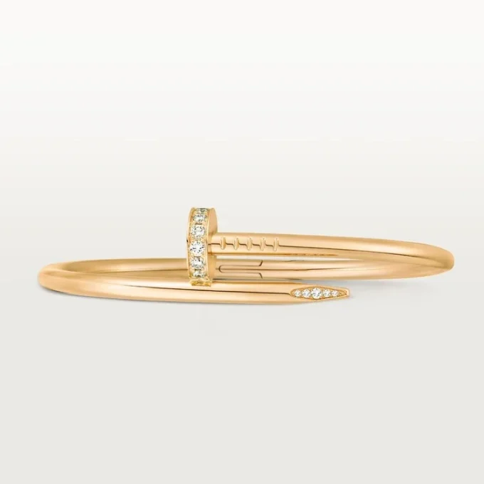 Brățară Juste Un Clou, model clasic, diamante