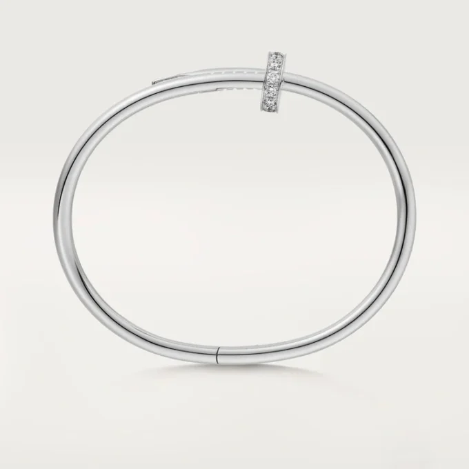 Brățară Juste Un Clou, model clasic, diamante