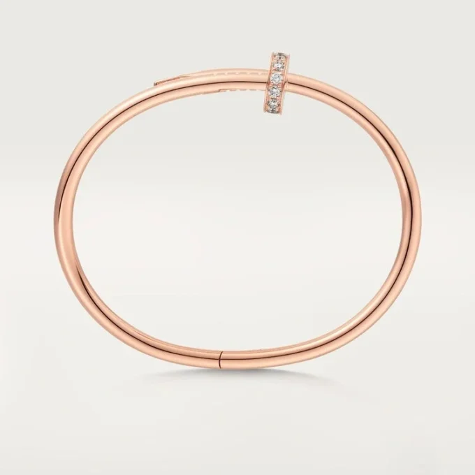 Brățară Juste Un Clou, model clasic, diamante