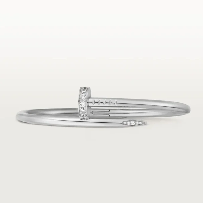 Brățară Juste Un Clou, model clasic, diamante