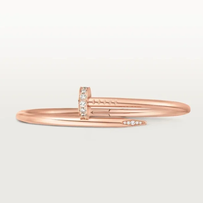 Brățară Juste Un Clou, model clasic, diamante