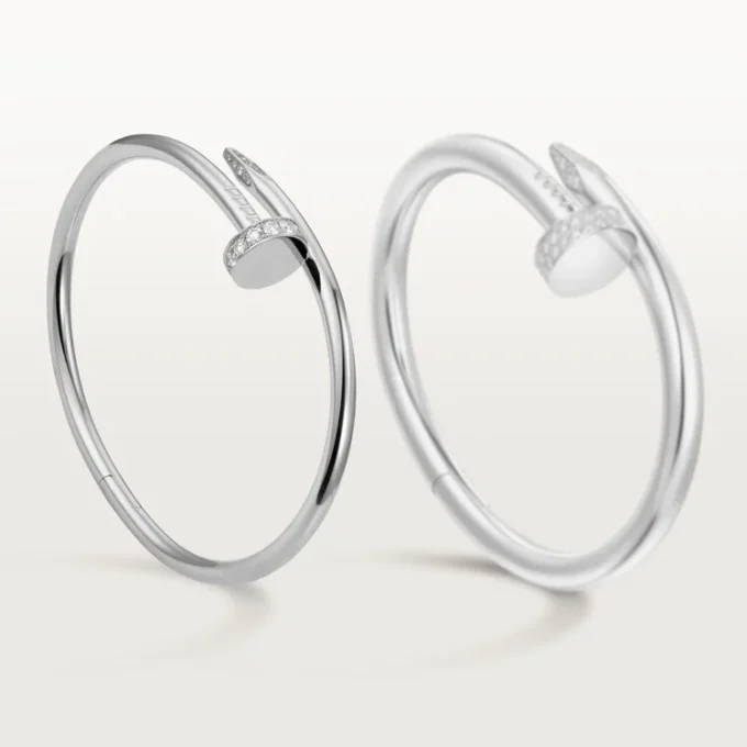Brățară Juste Un Clou, model clasic, diamante